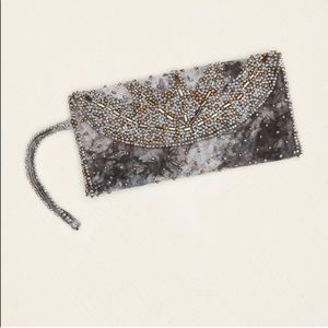 Free people elegant beaded wristlet